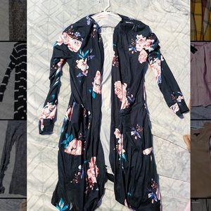 Floral cardigan